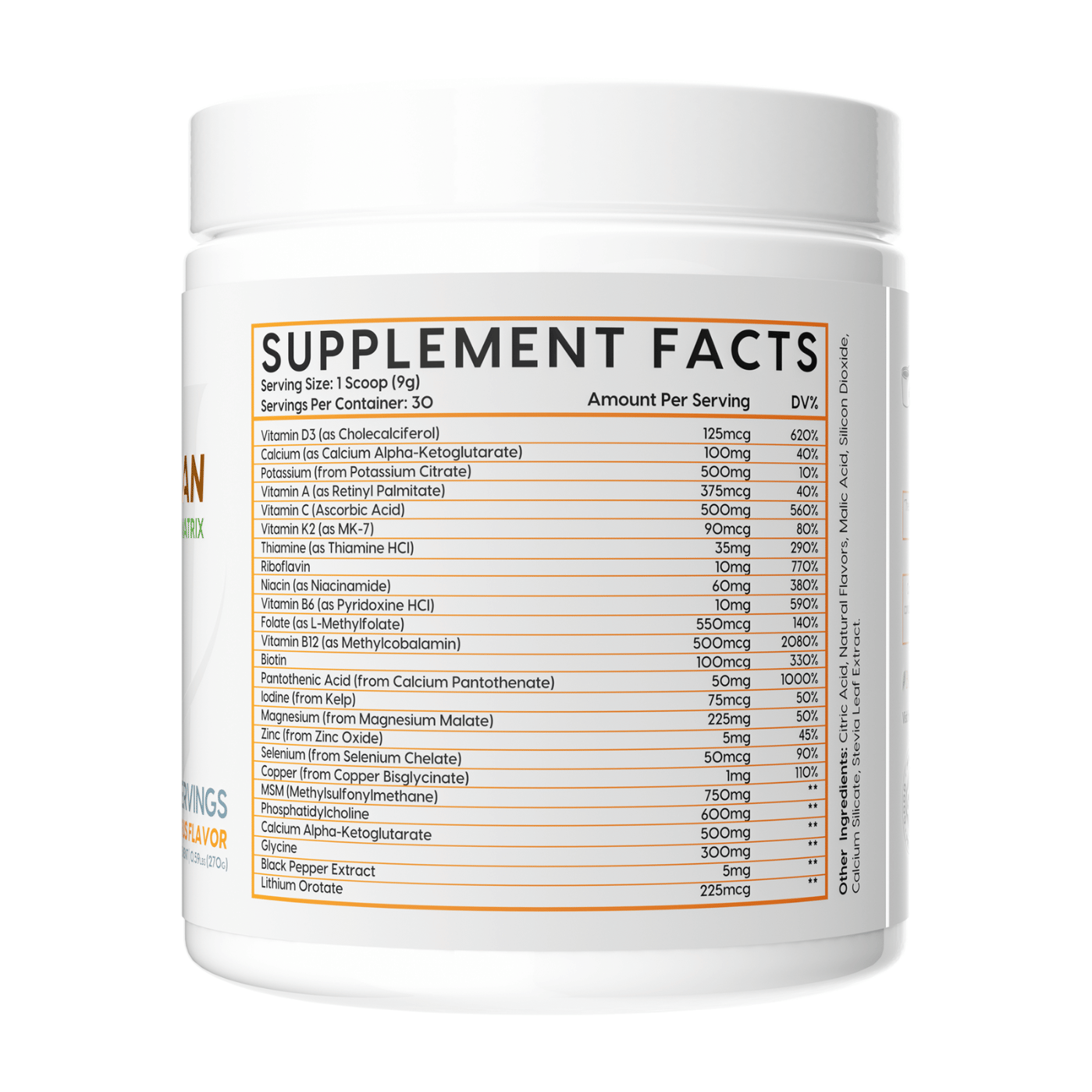 VITASPAN - Essential Health Matrix